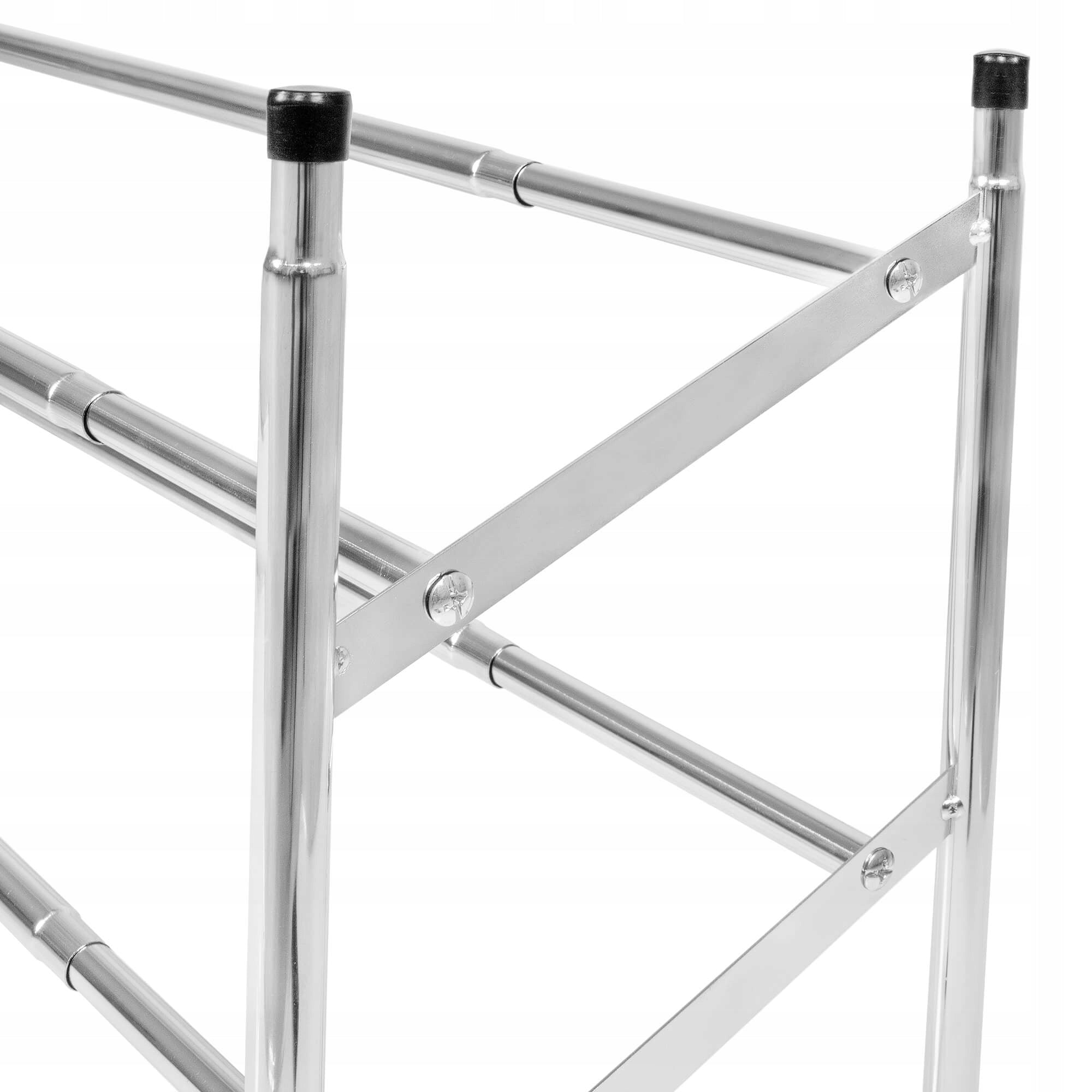 Pantofar extensibil cu 2 rafturi, 62-115cm, cromat