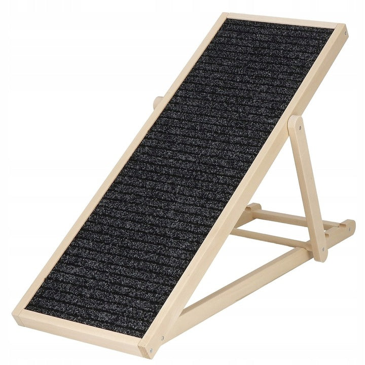 Rampa pentru caini si pisci cu 3 nivele de reglare 42-59cm, antiderapanta, lungime 103cm