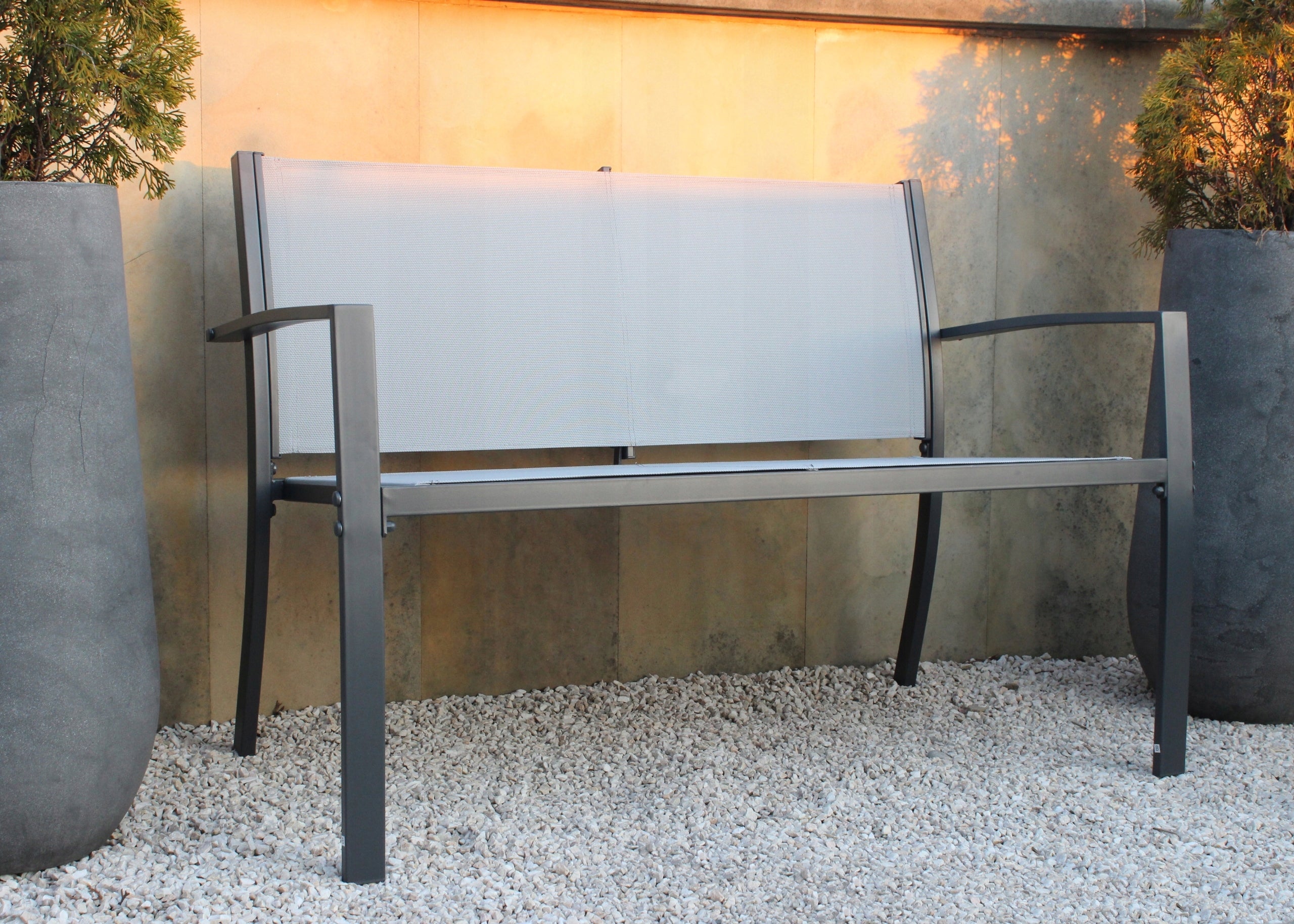 Set mobilier gradina/terasa Sersimo Valencia, 2 fotolii, canapea si masuta