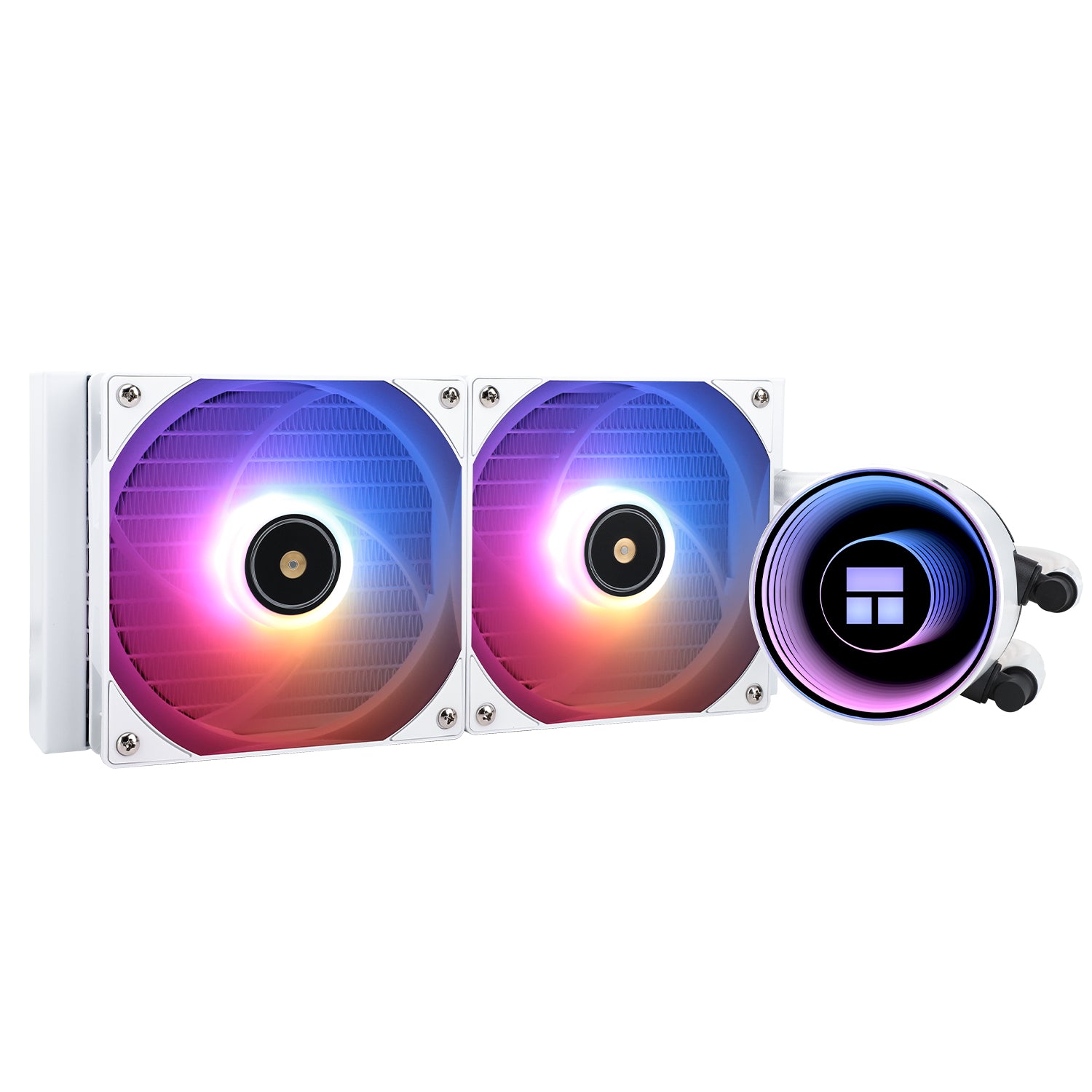 COOLER Thermalright "Frozen Notte 240 Argb V2", skt. Intel si AMD, racire cu lichid, 2 x 120mm, 2000 RPM, ARGB adresabil, alb "Frozen Notte 240 White Argb V2"