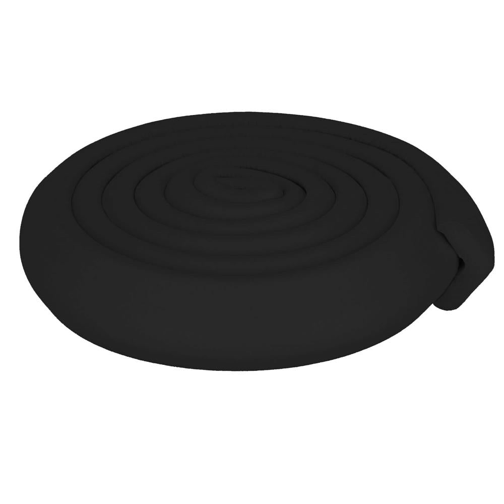 Banda protectie colturi si margini mobila, 200cm, 3.2cm latime, banda dublu adeziva inclusa, negru