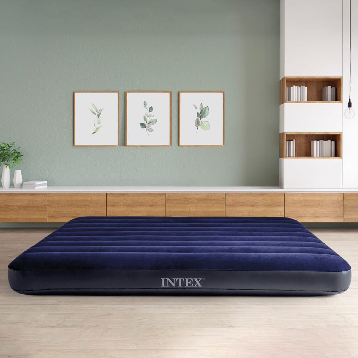 Saltea gonflabila Intex Dura-Beam Classic Downy, 137x191x25cm