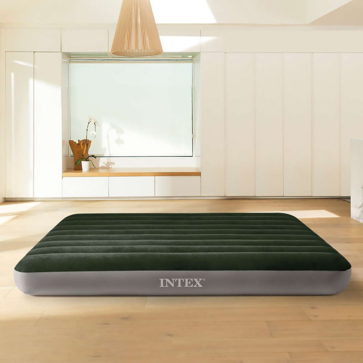 Saltea gonflabila Intex Dura-Beam Downy, 137x191x25cm