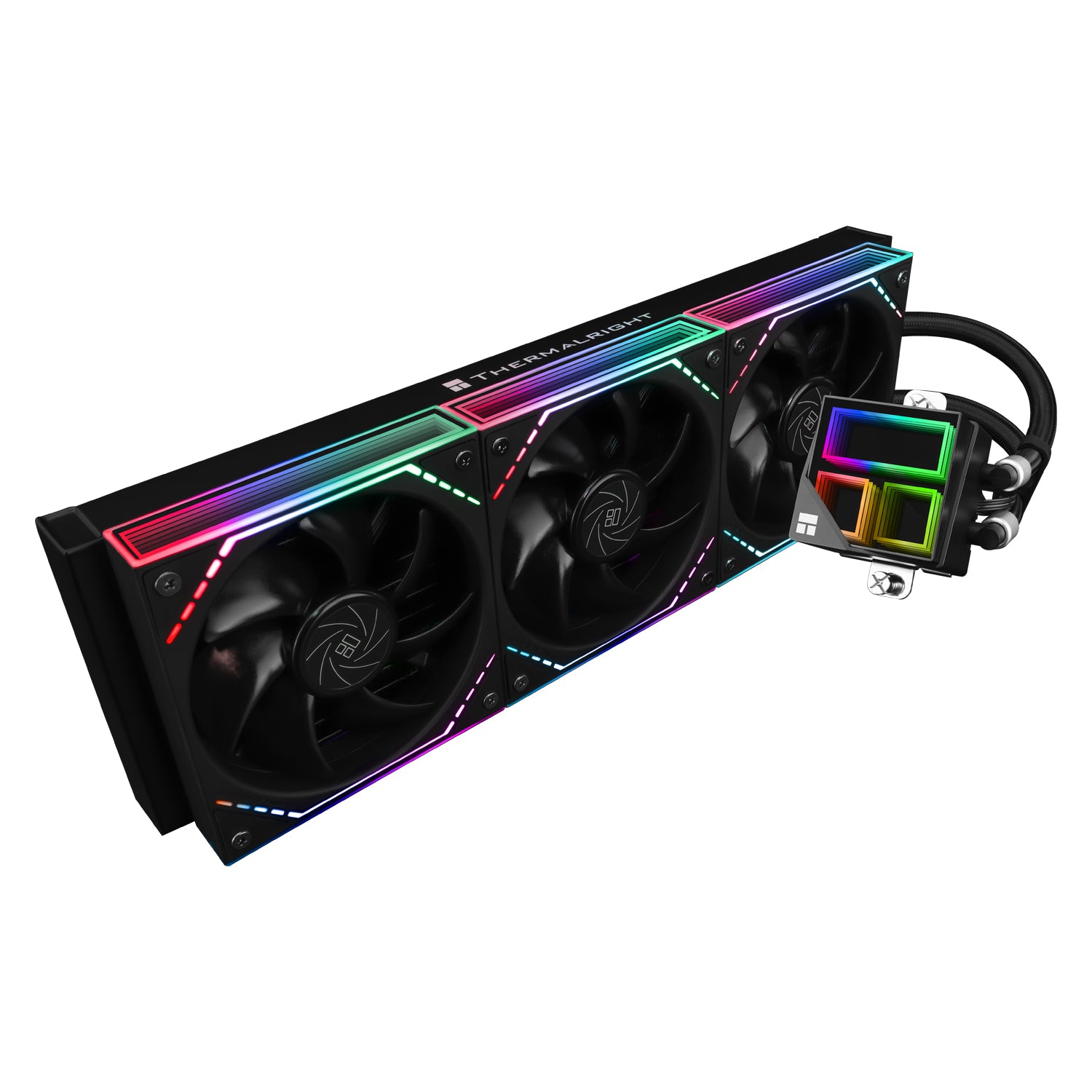 COOLER Thermalright "Frozen Infinity 360", skt. Intel si AMD, racire cu lichid, 3 x 120mm, 2000 RPM, ARGB adresabil, negru "Frozen Infinity 360 Black"