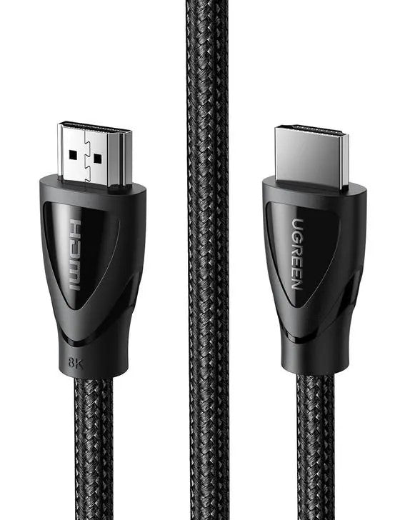CABLU video Ugreen, "HD140" HDMI (T) la HDMI (T), HDMI 2.1, 8K la 60Hz, lungime 3m, braided, negru "80404" - 6957303884049