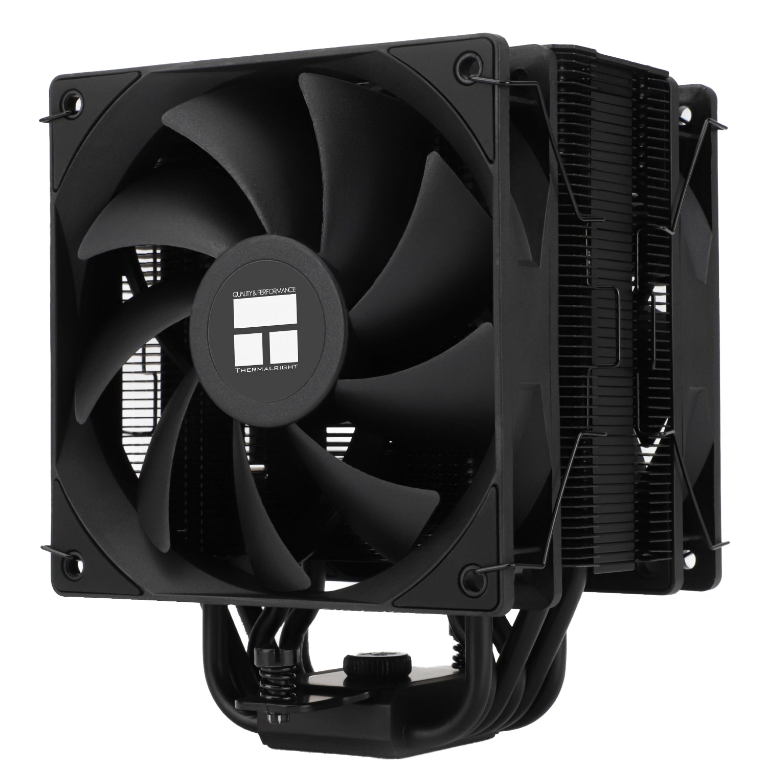 COOLER Thermalright "Burst Assassin 120 EVO Dark" skt. Intel si AMD, racire cu aer, vent. 2 x 120mm (TL-C12RB V2 + TL-C12B V2), 1500 rpm, 6 heatpipes, inaltime 156mm, ,"Burst Assassin 120 EVO Dark"