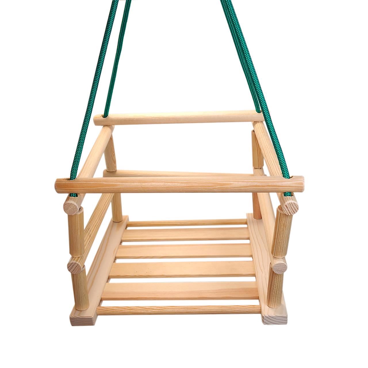 Leagan pentru copii din lemn, 33x34x25cm, maxim 70kg