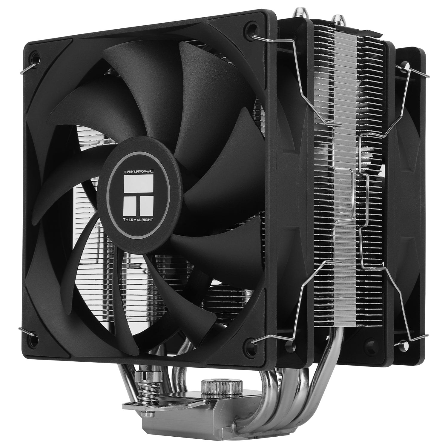 COOLER Thermalright "Assassin X 120 V2 PLUS" skt. Intel si AMD, racire cu aer, vent. 2 x 120mm, 1500 rpm, 4 heatpipes, inaltime 154mm, fara LED,"Assassin X 120 V2 PLUS"