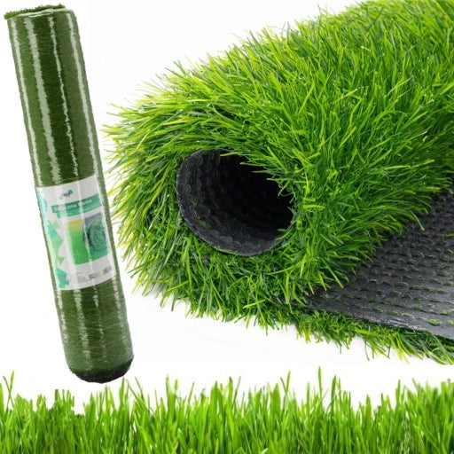 Covor Iarba Artificiala, Tip Gazon, Verde, 30 mm, 10 mp, 200×500 cm
