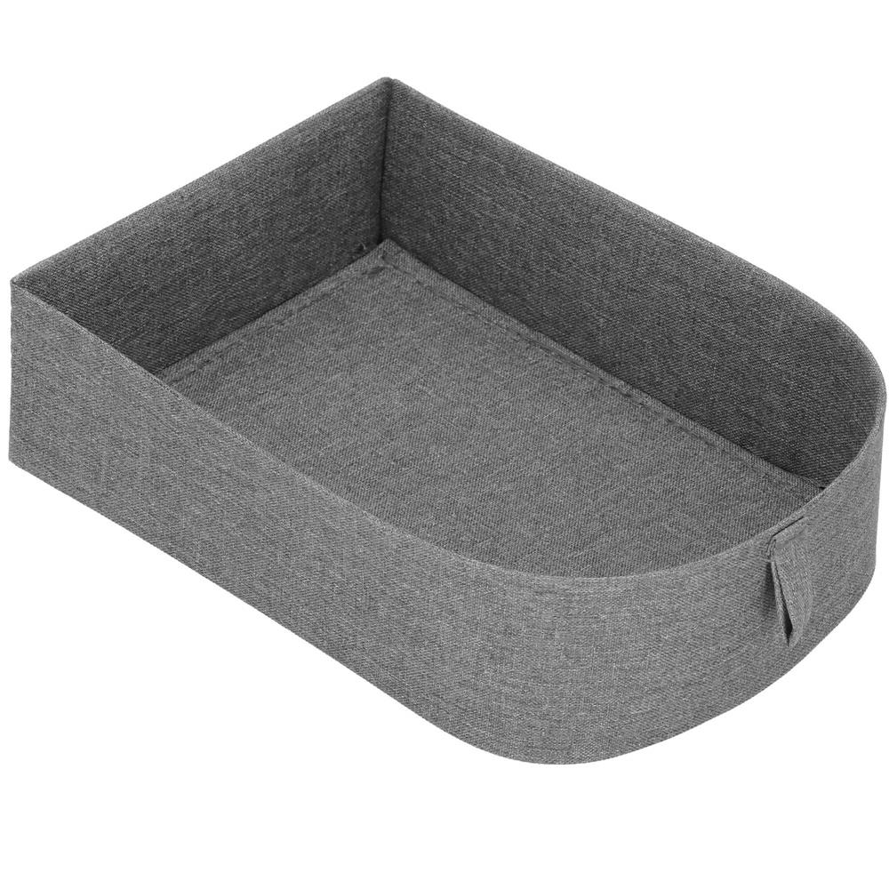 Cutie organizare din bambus, cu 3 sertare detasabile, 16x36x23cm, maro