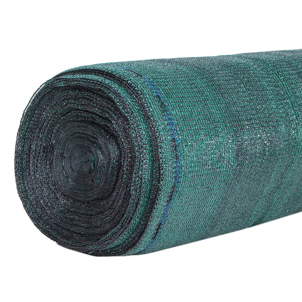 Plasa umbrire si intimitate pentru gard, 1.5m latime, 10m lungime, 140g densitate, verde