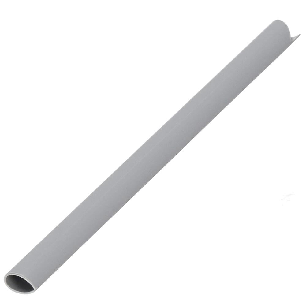 Panou de gard pentru intimitate in gradina, PVC, 35 x 0.19 m, gri