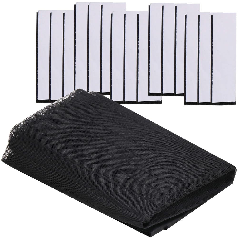 Plasa anti-insecte, inchidere magnetica, latime 80-100cm, inaltime 210-220cm, negru