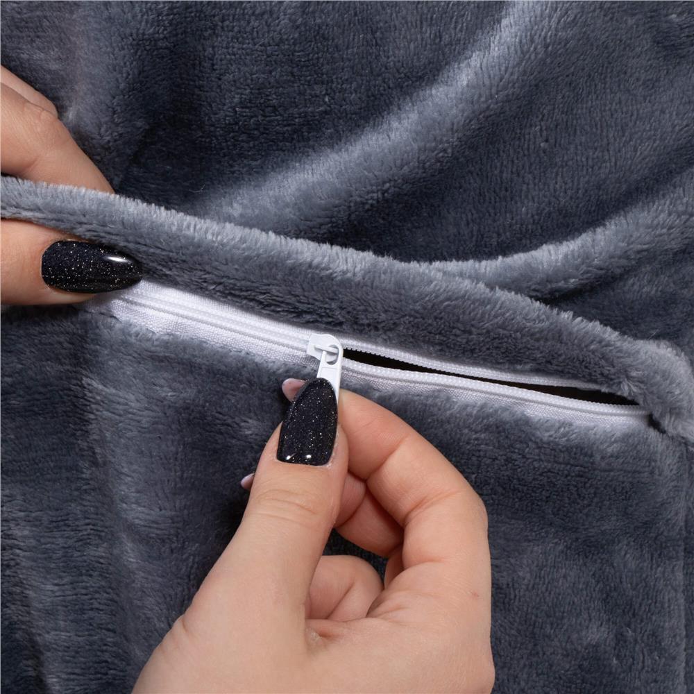 Pijama tip salopeta pentru adulti, model Lemur, marime L