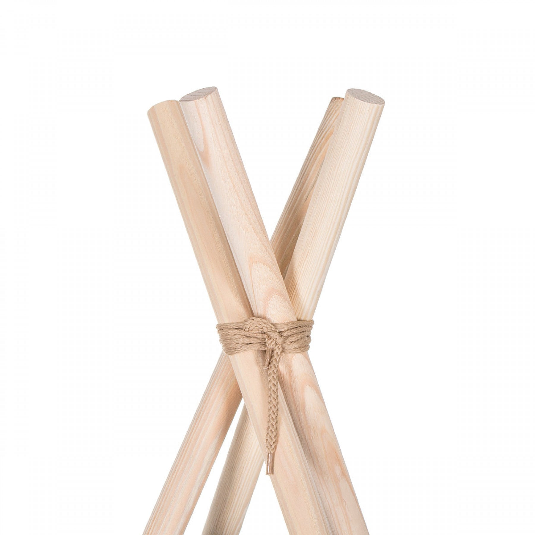 Cort copii Sersimo stil indian Teepee Tent cu fereastra, covoras gros si 2 perne, alb gri monocrom