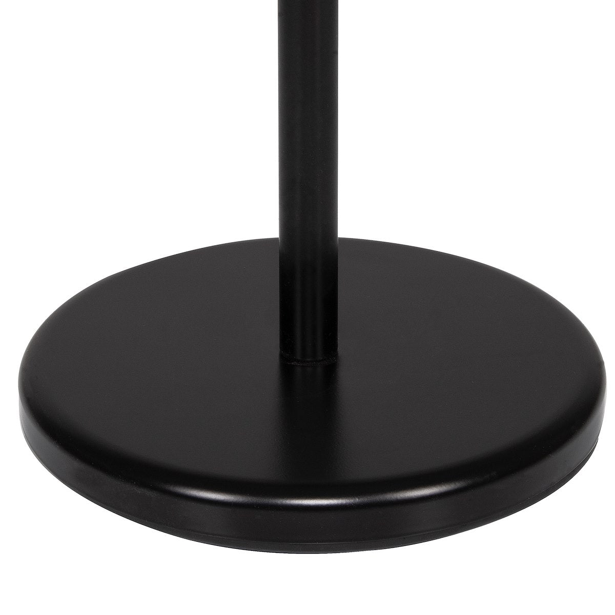 Suport cuier pentru prosoape cu 3 brate egale 32 cm, inaltime 86 cm, negru