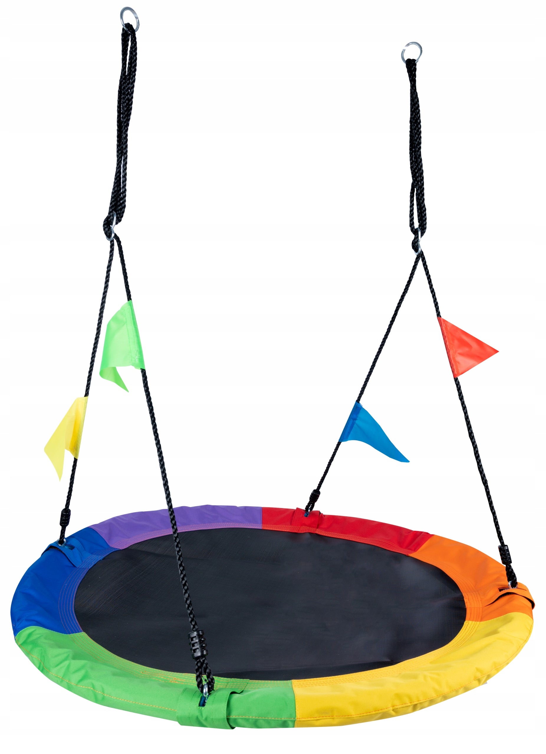 Leagan tip cuib reglabil pe inaltime, 120cm, 150kg, multicolor
