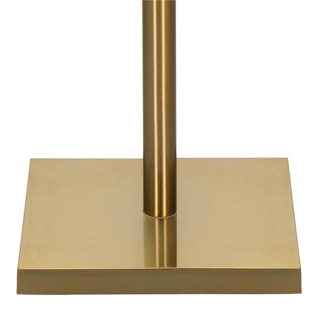 Suport cuier pentru prosoape cu 3 brate, inaltime 86cm, auriu lucios