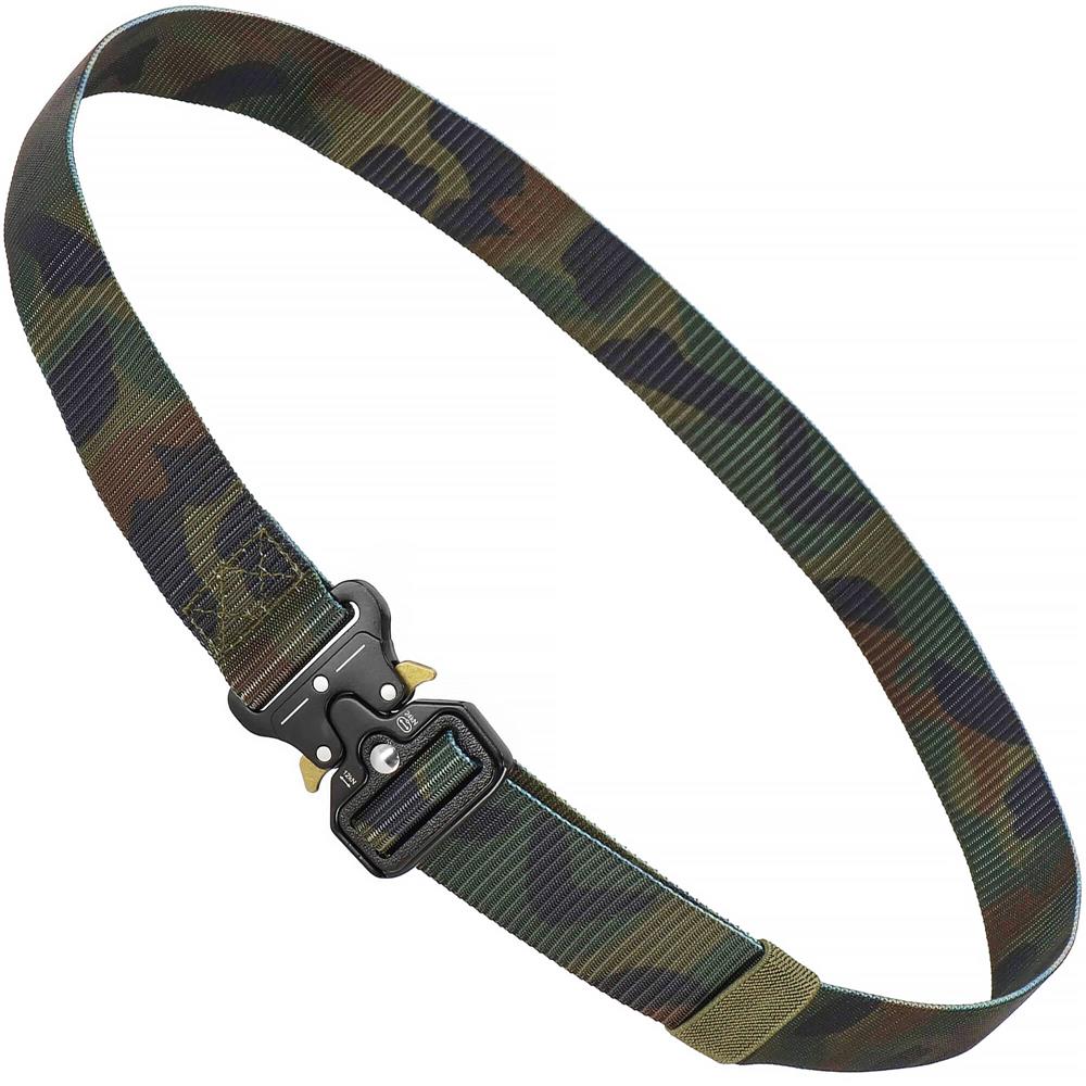 Curea centura Tactical Combat pentru barbati 3.7x125cm, rezistent, verde camuflaj