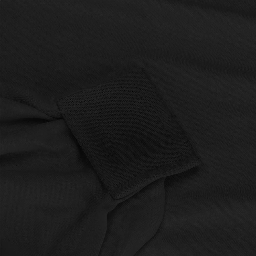 Husa pentru scaune de evenimente, marime universala, poliester si spandex, negru
