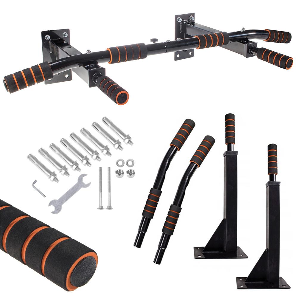 Bara de tractiuni, multifunctionala, pentru perete, cu manere antiderapante, maxim 250kg