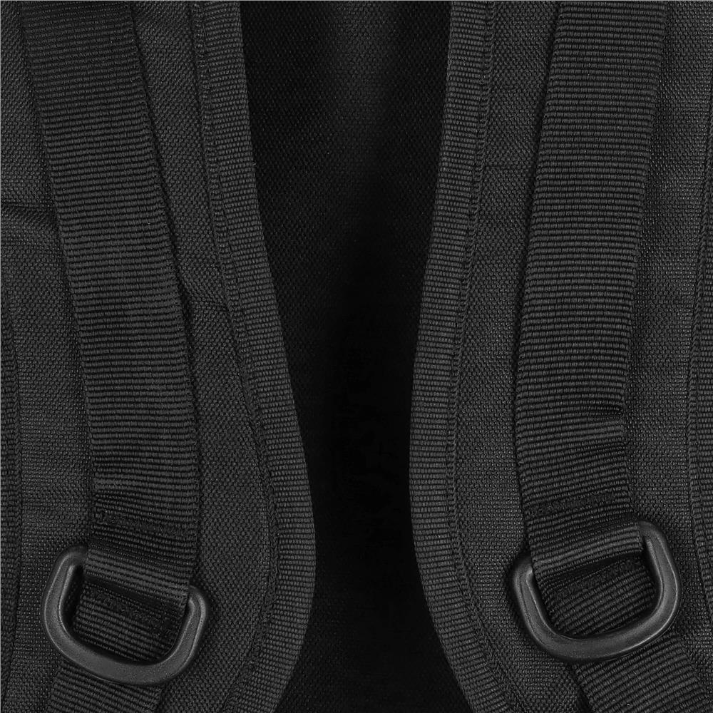 Rucsac militar pentru drumetie, spate cu captuseala groasa ventilata, compartimentat, 40L, negru