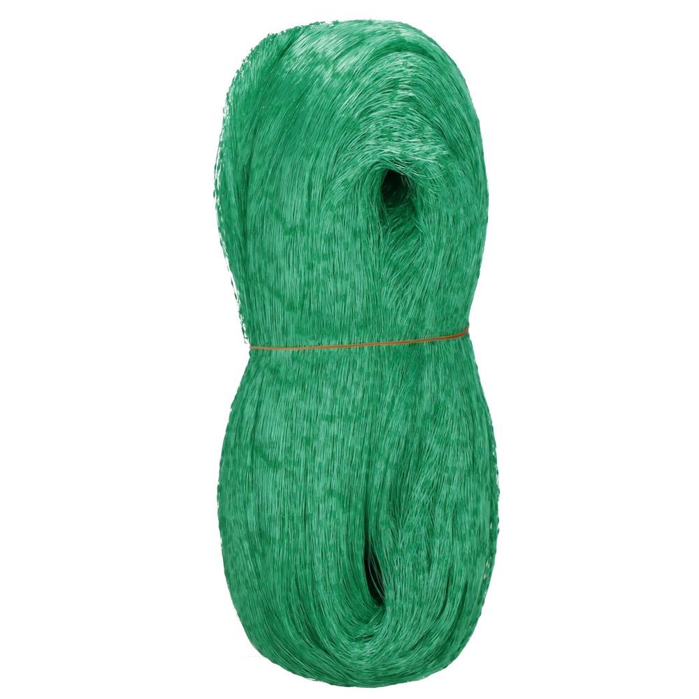 Plasa anti pasari 10x20m din polietilena, cu pini de fixare, verde