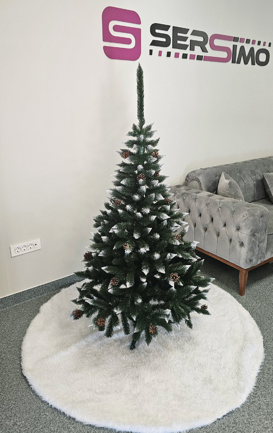 Brad artificial Christmas Deluxe by Sersimo, Danemark, 2D, 150cm