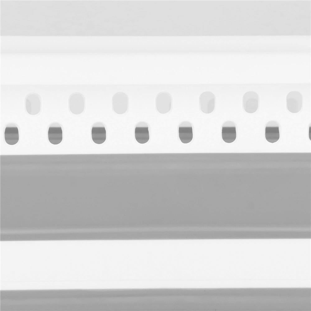 Cos de rufe pliabil tip lighean, cu manere, din plastic si silicon, 53x38x24cm, 24litri, gri