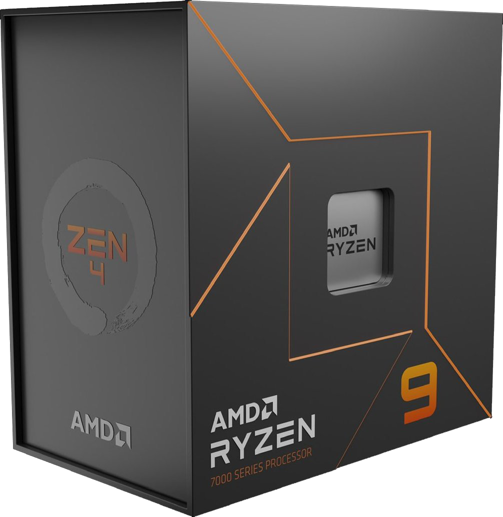 RYZEN 9 7900X 4.70GHZ 12 CORE/SKT AM5 76MB 170W WOF "100-100000589WOF"