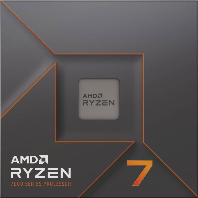 AMD Ryzen 7 7700 (AM5) Processor (PIB) with Wraith Prism Cooler and Radeon Graphics "100-100000592BOX"