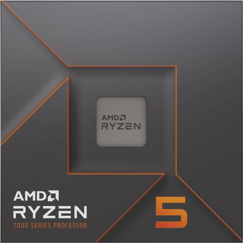 AMD Ryzen 5 7600 (AM5) Processor (PIB) with Wraith Stealth Cooler and Radeon Graphics "100-100001015BOX"
