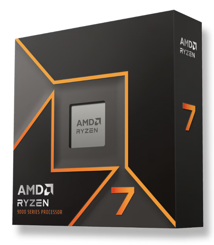 AMD CPU Desktop Ryzen 7 8/16T 9700X (3.8GHz/5.5GHz,40MB,65W,AM5) box, with Radeon Graphics "100-100001404WOF" – Procesoare