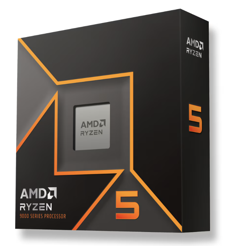RYZEN 5 9600X 5.40GHZ 6 CORE/SKT AM5 38MB 65W RADEON WOF "100-100001405WOF"