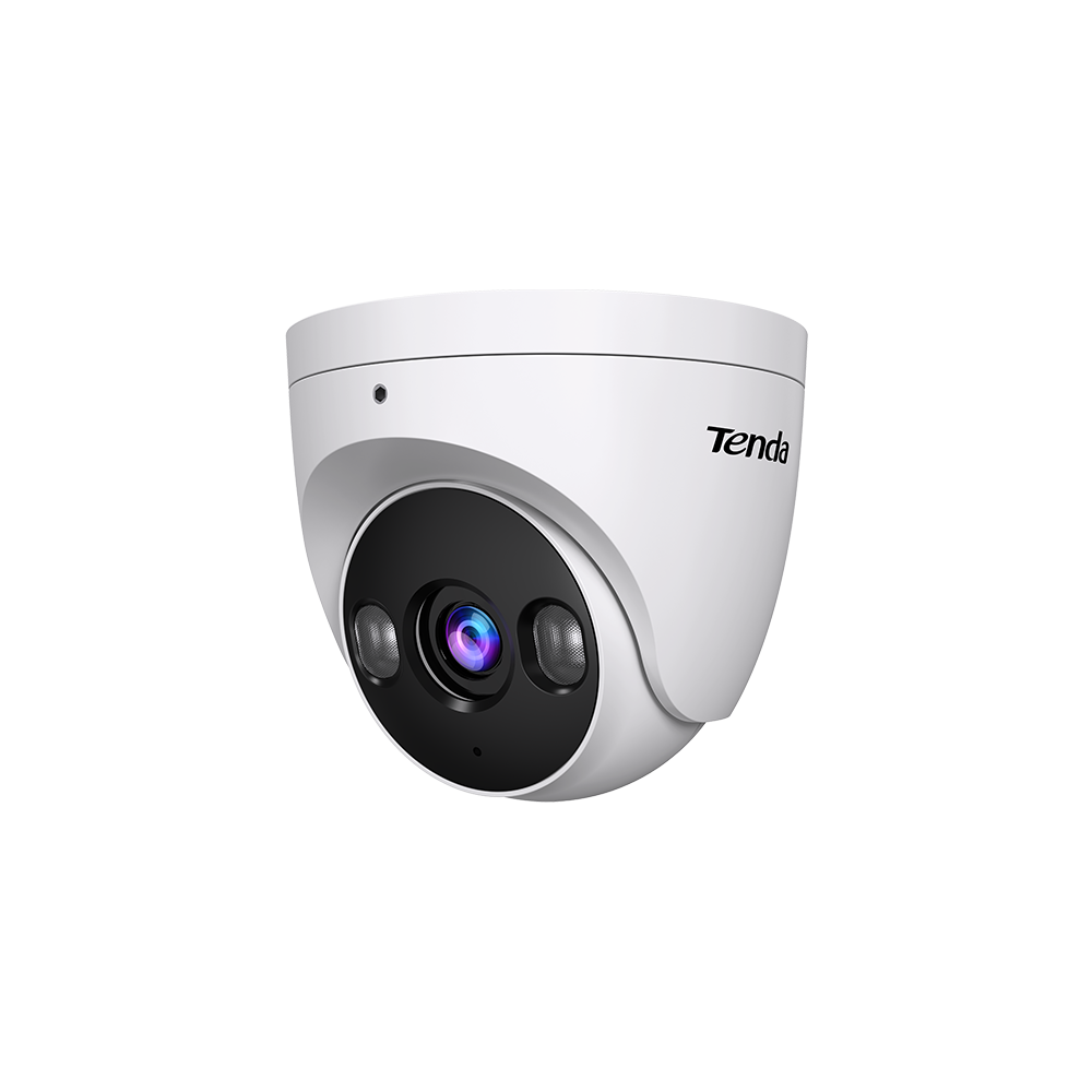 CAMERA IP Tenda, turret, pt. exterior/interior, dist. IR 30m, 4 Mpx 2.8mm, rezolutie 2560*1440, microfon, 1 x RJ45, alimentare PoE, carcasa metal, "TC3T24C-2.8" (timbru verde 0.8 lei)