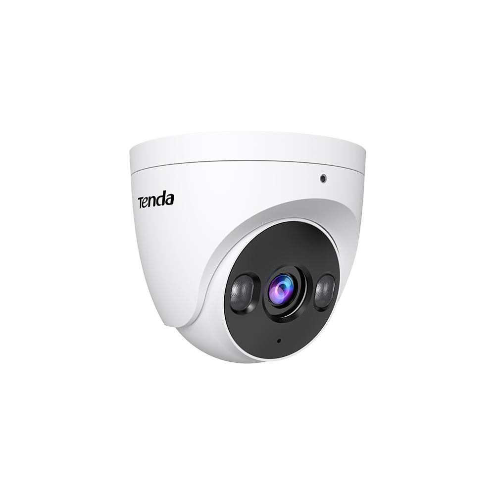 CAMERA IP Tenda, turret, pt. exterior/interior, dist. IR 30m, 4 Mpx 2.8mm, rezolutie 2560*1440, microfon, 1 x RJ45, alimentare PoE, carcasa metal, "TC3T24C-2.8" (timbru verde 0.8 lei)