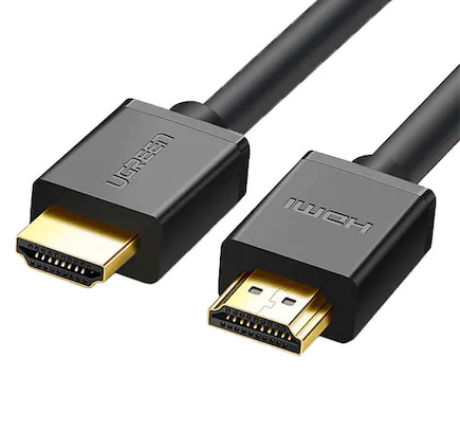 CABLU video Ugreen, "HD104" HDMI (T) la HDMI (T), rezolutie maxima 4K UHD (3840 x 2160) la 60 Hz, conectori auriti, 15m, negru "10111" - 6957303811113