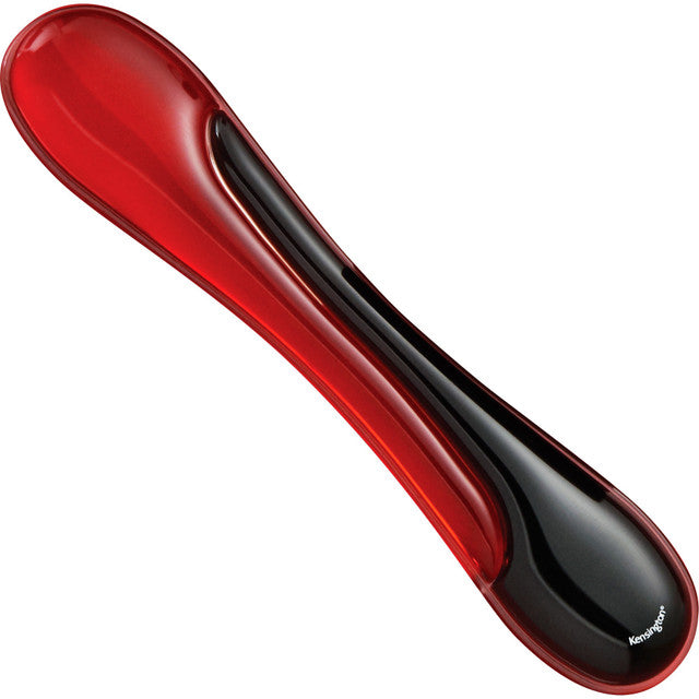 SUPORT ERGONOMIC KENSINGTON Duo Gel, pentru incheietura mainii, cu gel, rosu/negru, 