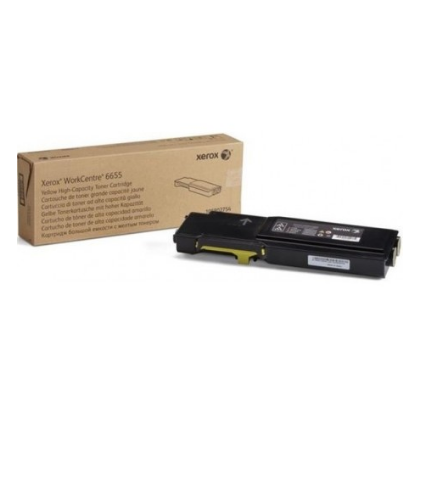 Toner Original Xerox Yellow, 106R02754, pentru WorkCentre 6655, 7.5K, , "106R02754"
