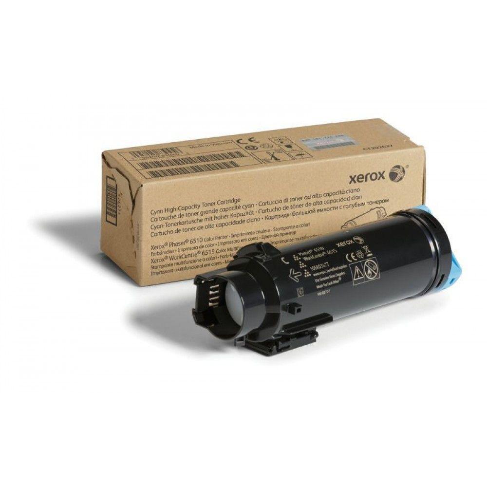 Toner Original Xerox cyan, 106R03485, pentru Ph 6510|WC 6515, 2.4K, 