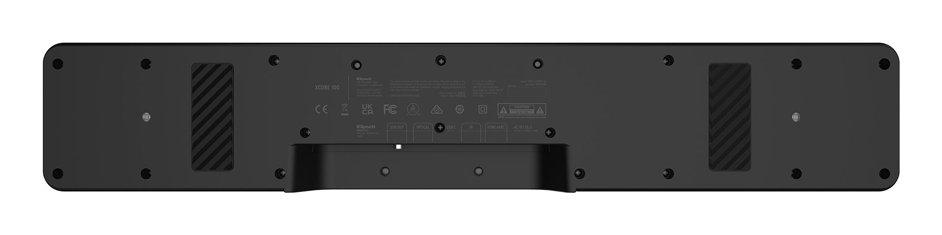 Soundbar KLIPSCH Flexus Core 100 Soundbar Black "1071981"