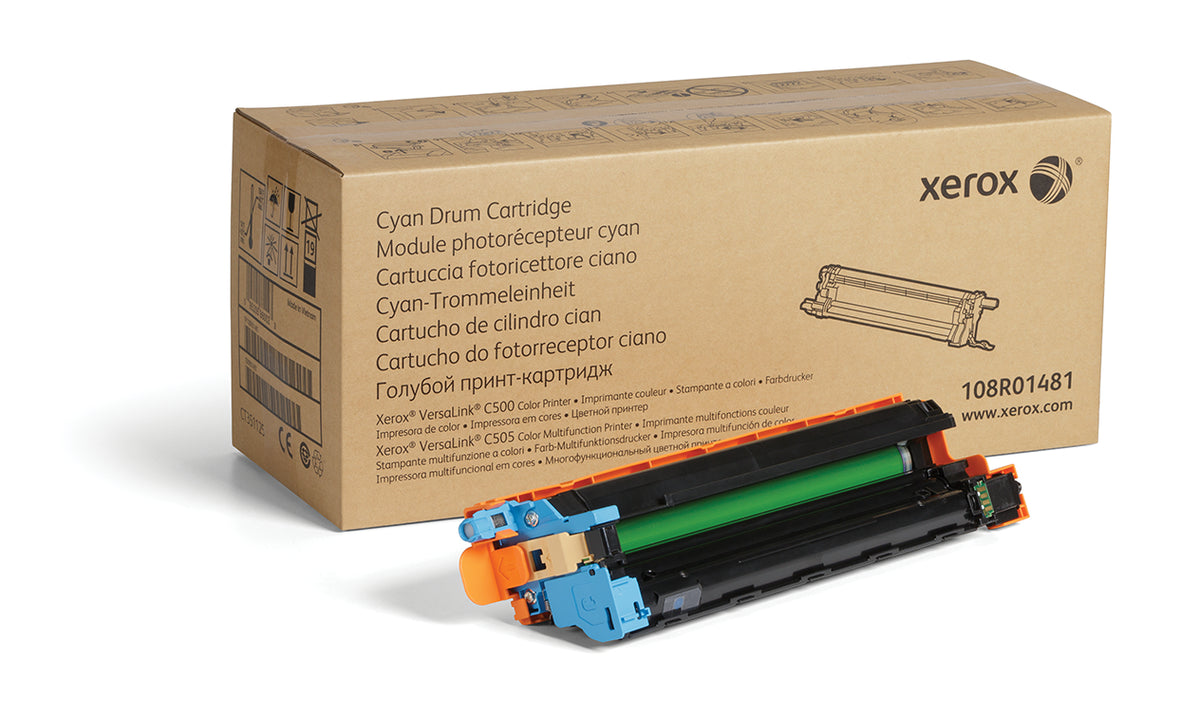 Drum Unit Original Xerox Cyan, 108R01481, pentru Versalink C500|C505, 40K, 
