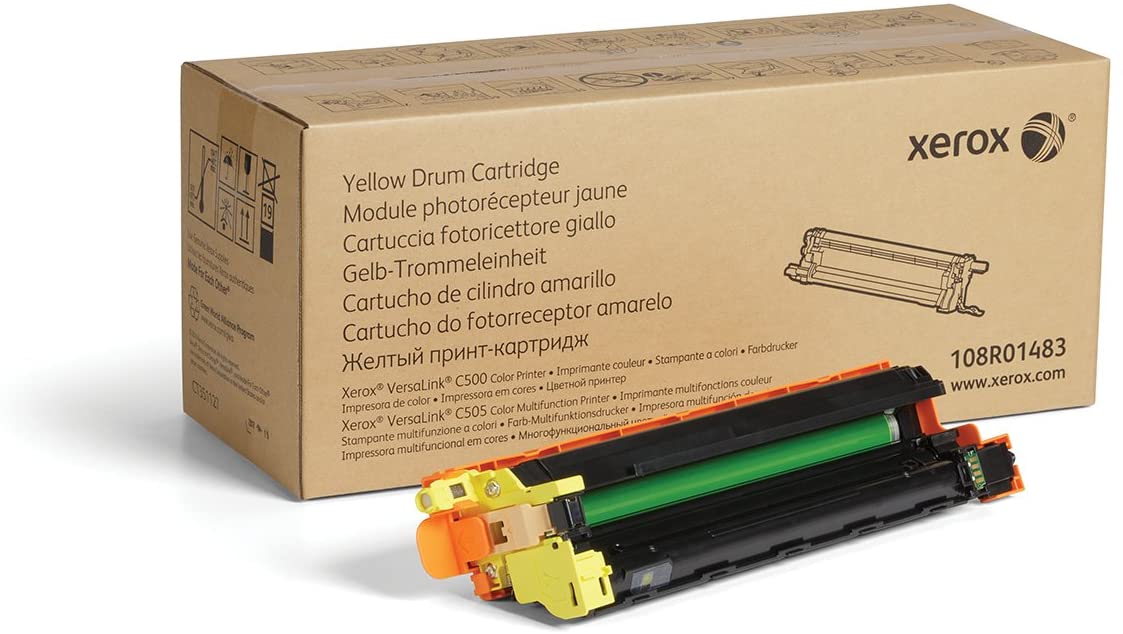 Drum Unit Original Xerox Yellow, 108R01483, pentru Versalink C500|C505, 40K, 