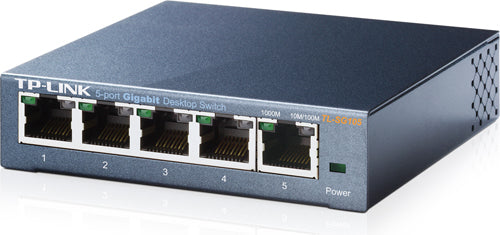 SWITCH TP-LINK 5 porturi Gigabit. carcasa metalica "TL-SG105"