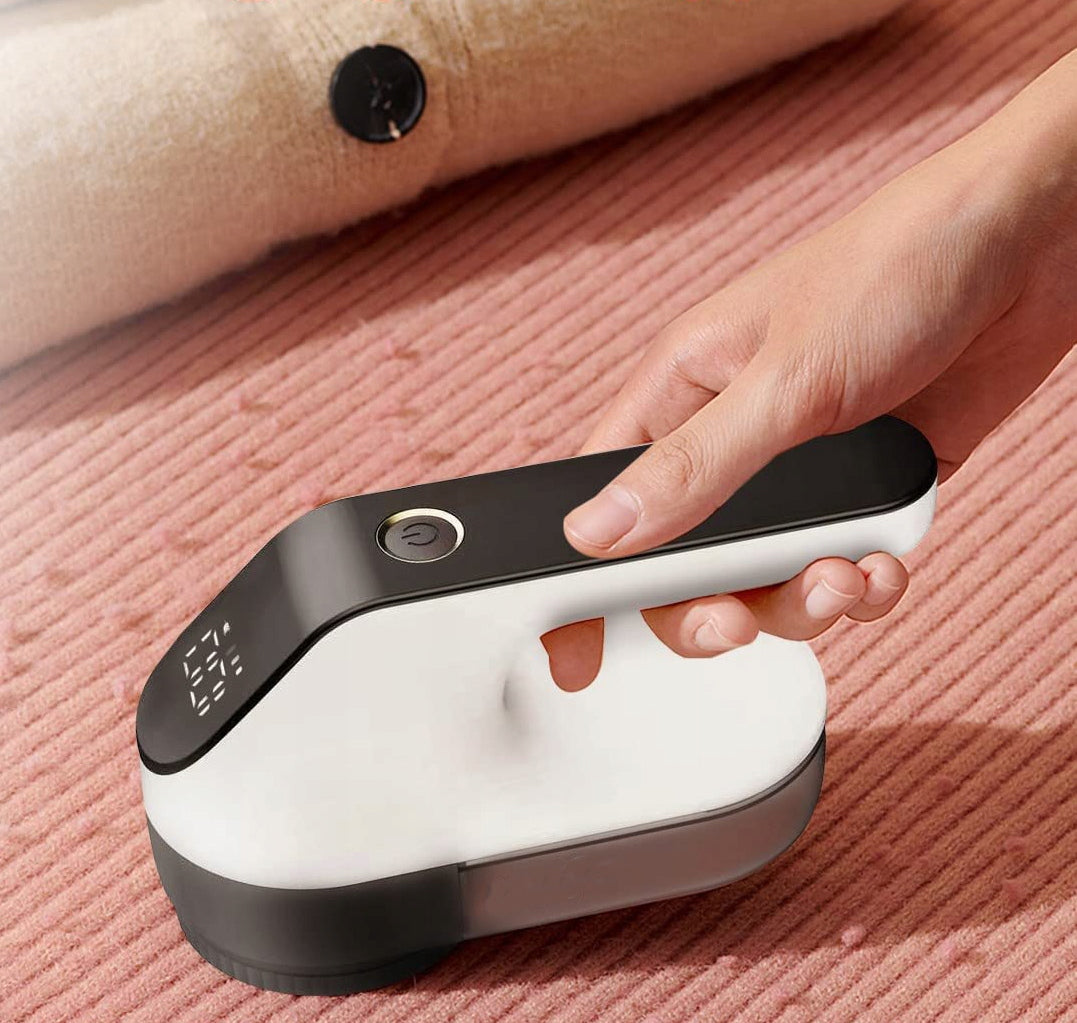 Aparat de curatat scame, 3 trepte, afisaj LCD, incarcare USB, pentru toate tipurile de tesaturi - 9