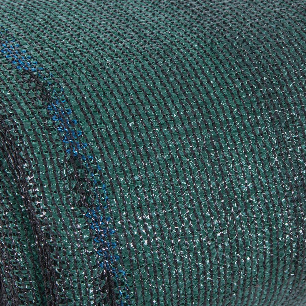 Plasa umbrire si intimitate pentru gard, 1.2m latime, 25m lungime, 140g densitate, verde