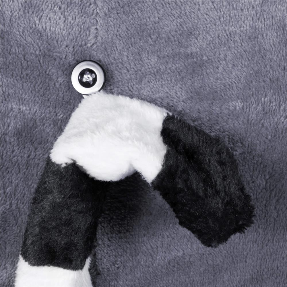 Pijama tip salopeta pentru adulti, model Lemur, marime L
