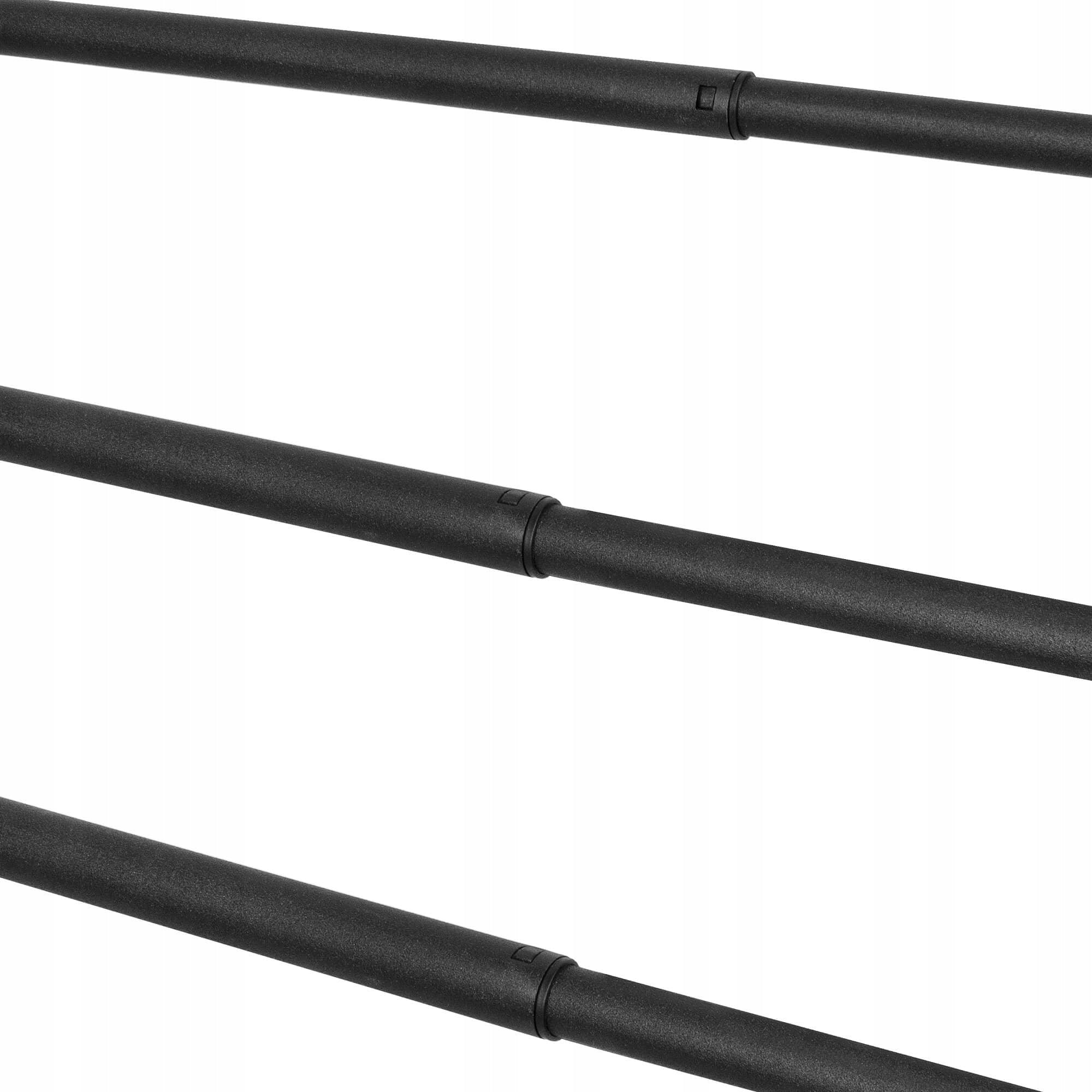 Pantofar extensibil cu 2 rafturi, 62-115cm, negru