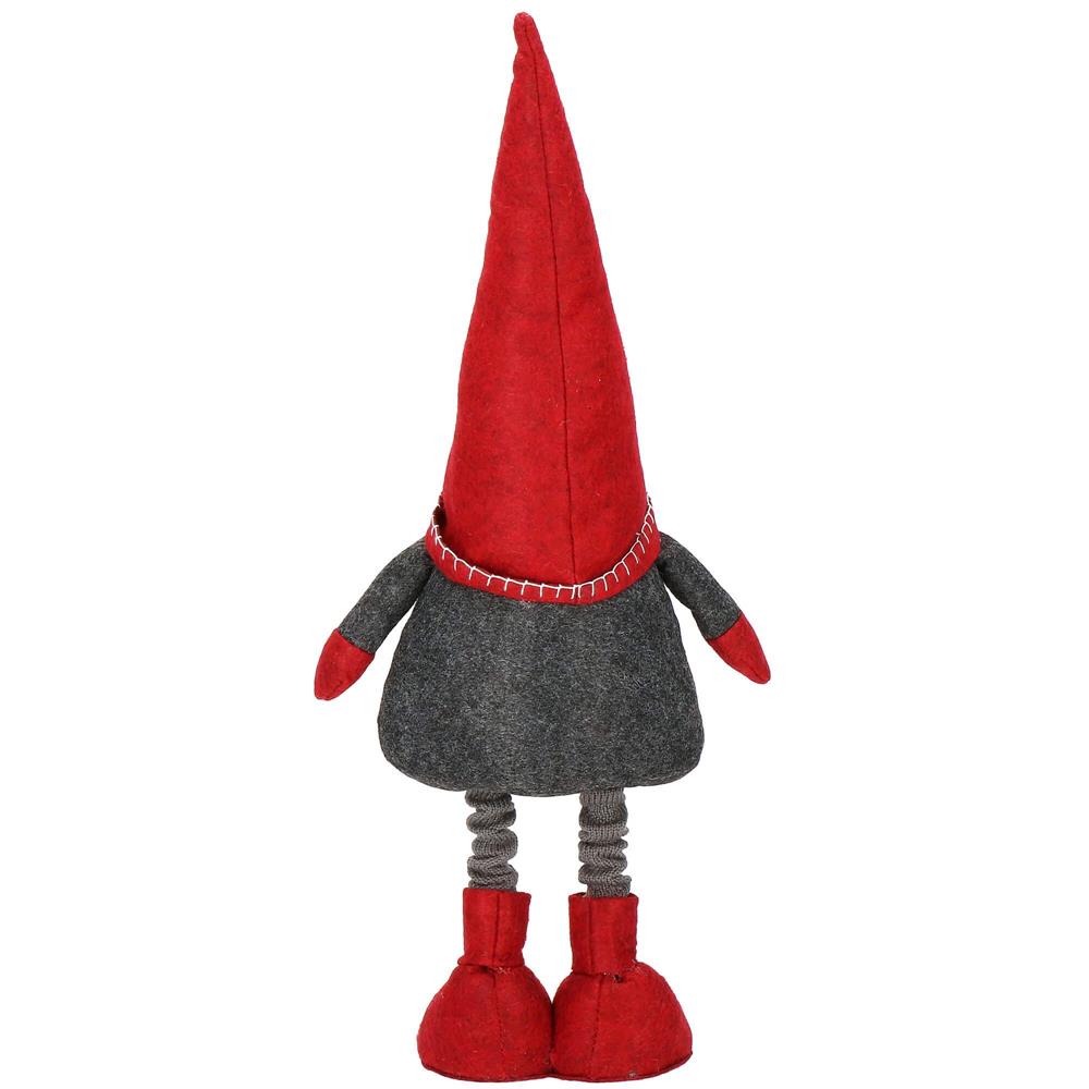 Figurina Craciun, Spiridus, picioare telescopice, inaltime extensibila 51-70cm