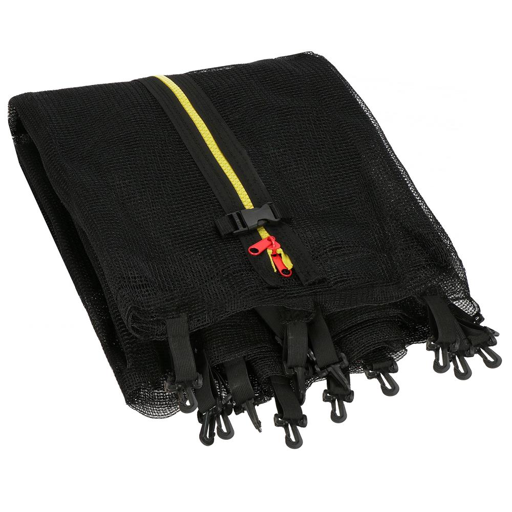 Plasa de siguranta si protectie pentru trambuline, 305 cm, inaltime 165 cm, cu 6 stalpi exteriori
